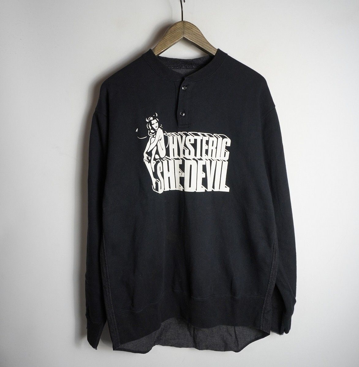Hysteric Glamour ヒステリックグラマー SHE DEVIL ロゴ プリント 再