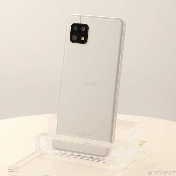品〕 AQUOS sense6 128GB シルバー SH-M19 SIMフリー【349】 【公式通販】