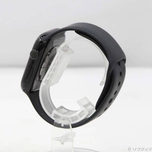 〔 品〕 Apple Watch Series 10 GPS 46 mm ジェットブラックアルミニウムケース ブラックスポーツバンド 262