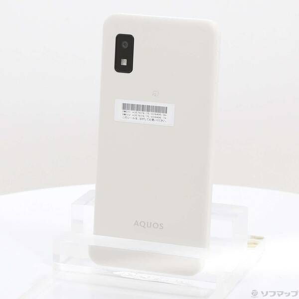 中古品〕 AQUOS wish3 64GB ホワイト A303SH-y Y!mobile SIMフリー