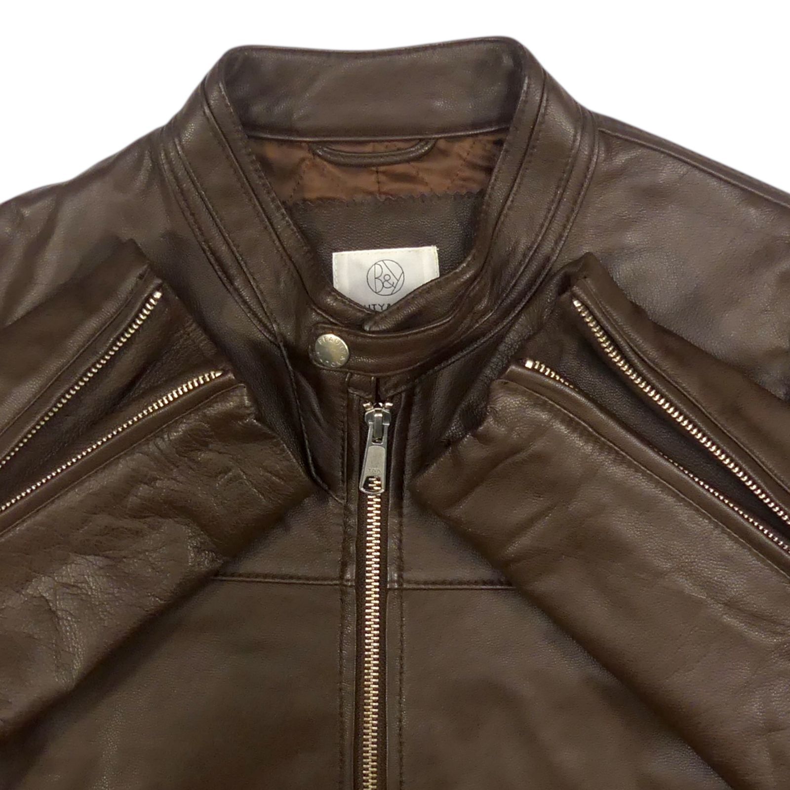 BEAUTY&YOUTH UNITED ARROWS ライダースジャケット M ビューティー