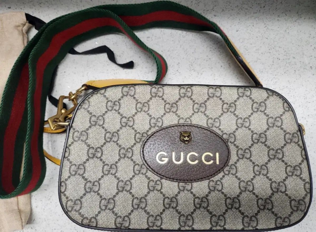  グッチ NEO SUPREME カンバス メッセンジャー バッグ メッセンジャーバッグ ショルダーバッグ