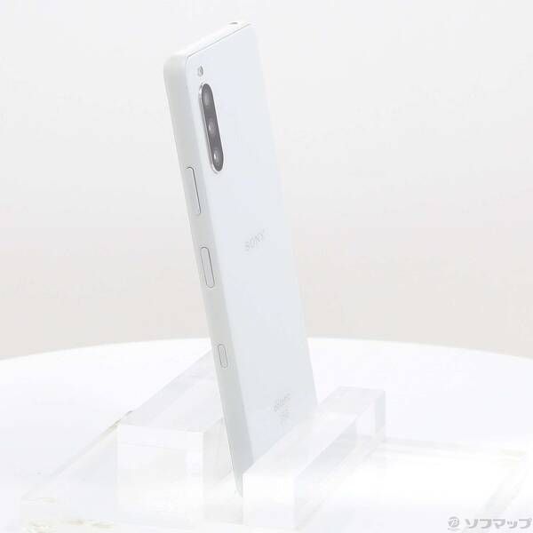 simロック解除済 docomo Xperia10 Ⅲ SO-52B ホワイト SIMロック解除済み＆そこそこ美品！「SONY Xperia 10 III SO-52B