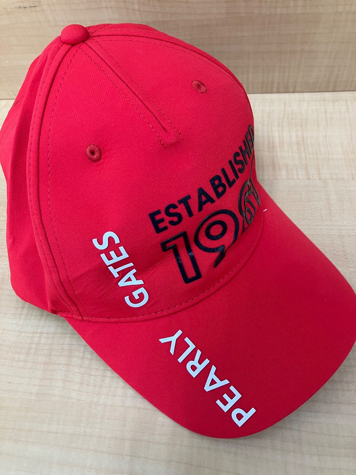 GF1 パーリーゲイツ PEARLY GATES キャップ レッド系 【新作・タグ付き