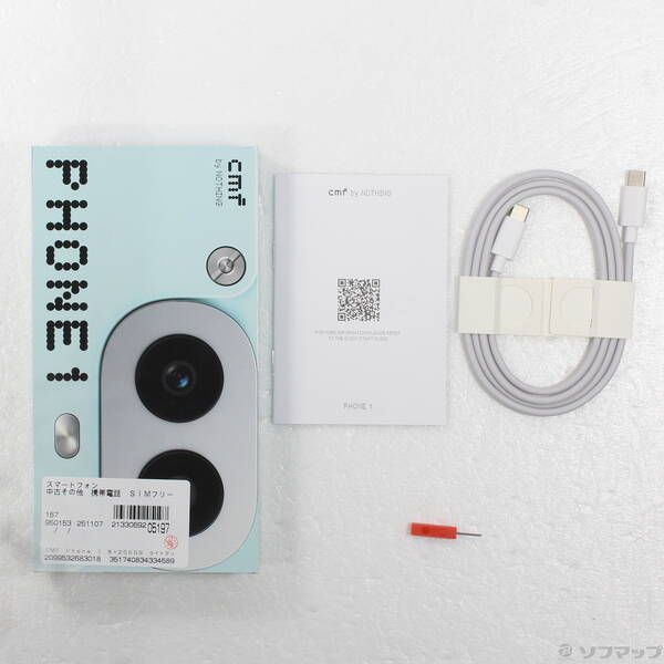 中古品〕 CMF Phone 1 256GB ライトグリーン SIMフリー【262】 - メルカリ