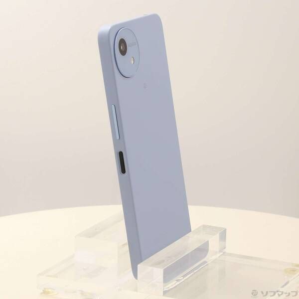 中古品〕 AQUOS wish4 64GB ブルー SH-52E docomo SIMフリー【349