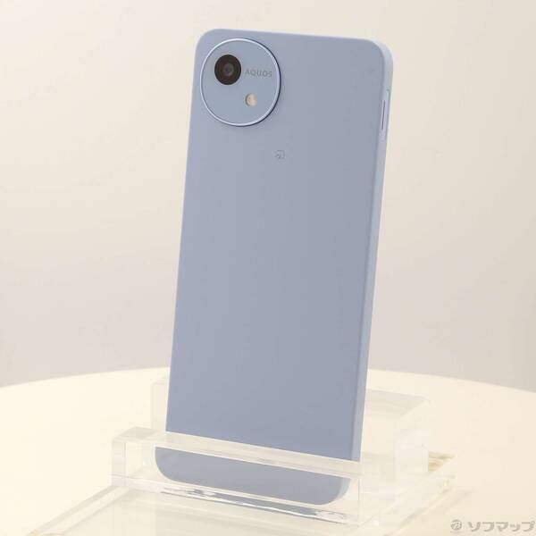 中古品〕 AQUOS wish4 64GB ブルー SH-52E docomo SIMフリー【349