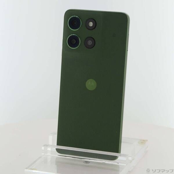 中古品〕 moto g66j 5G 128GB ディルグリーン PB810000JP SIMフリー