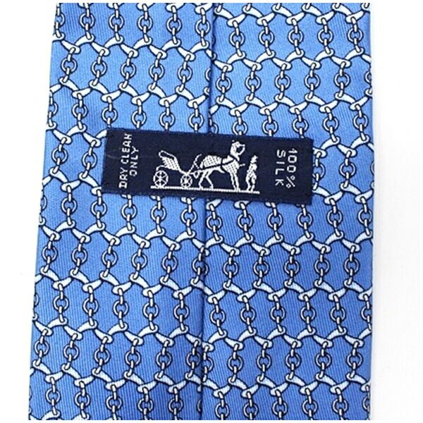 エルメス シルク ネクタイ 未使用 Sランク HERMES メンズ 本物