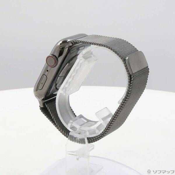 〔 品〕 Apple Watch Series 7 GPS Cellular 45 mm グラファイトステンレススチールケース グラファイトミラネーゼループ 349