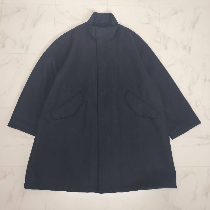 美品　スピックアンドスパン　メルトン　M65 フィールドコート　23AW 38 美品 23AW スピック＆スパン メルトンM-65フィールドコート グレー 38