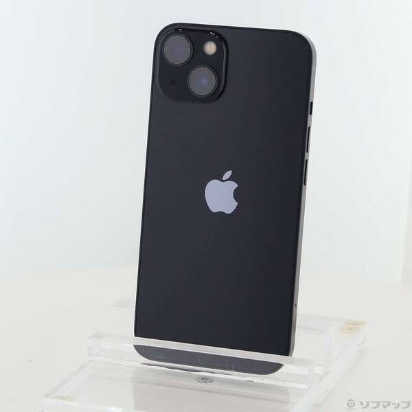 新発売】 〔中古品〕 iPhone13 128GB ミッドナイト MLNC3J／A SIM