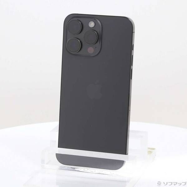 中古品〕 iPhone15 Pro Max 512GB ブラックチタニウム MU6U3J／A SIM