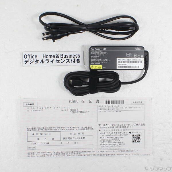  〔 〕 UH X J 3 ピクトブラック 352 Windowsノート本体 ノートPC