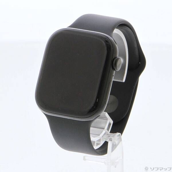 〔 品〕 Apple Watch Series 10 GPS Cellular 46 mm ジェットブラックアルミニウムケース ブラックスポーツバンド 352