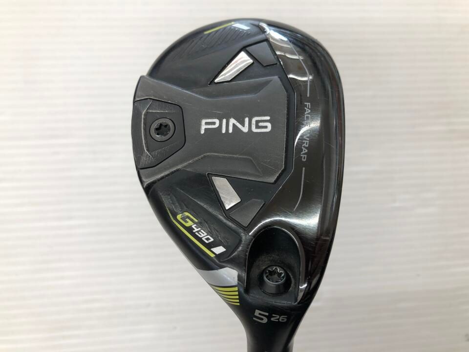 ピン G 430 26度 TOUR 2.0 CHROME 85 Sフレックス ユーティリティ 最短