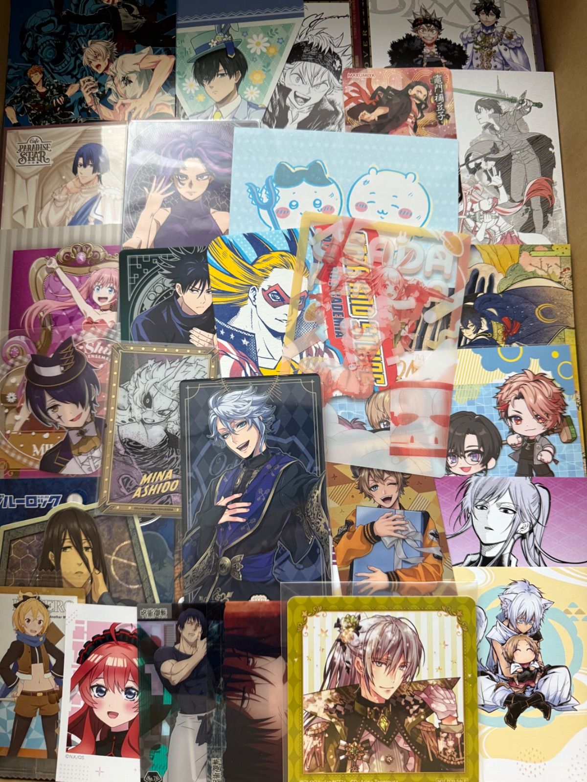 紙類 アニメ ゲーム まとめ売り 大量 コースター ポストカード