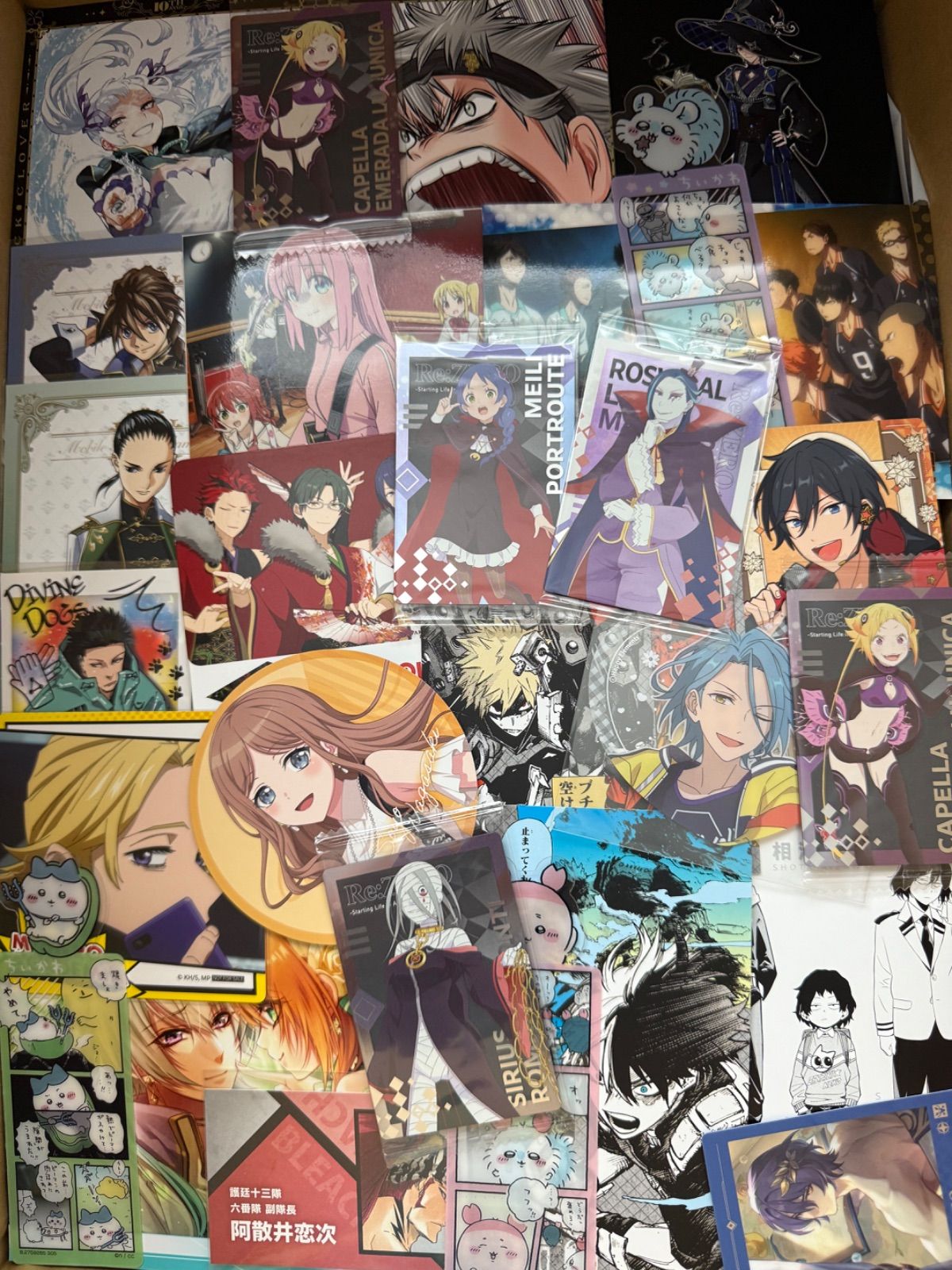 紙類 アニメ ゲーム まとめ売り 大量 コースター ポストカード