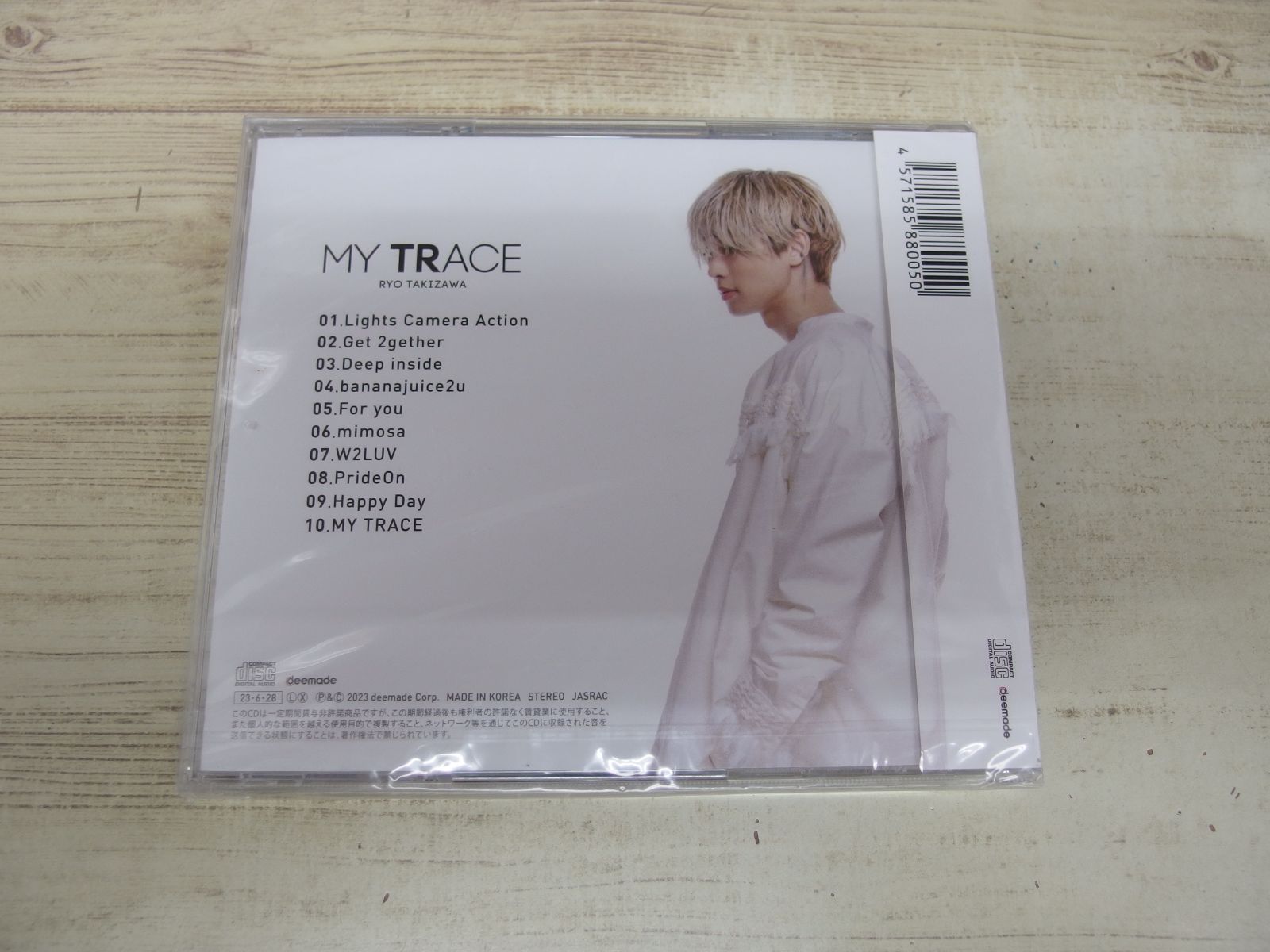 1枚から購入可能！滝澤諒 mytrace 通常版 CD まとめ売り CD / My Trace＜通常盤＞ / 滝澤諒 / 新品未開封 - メルカリ