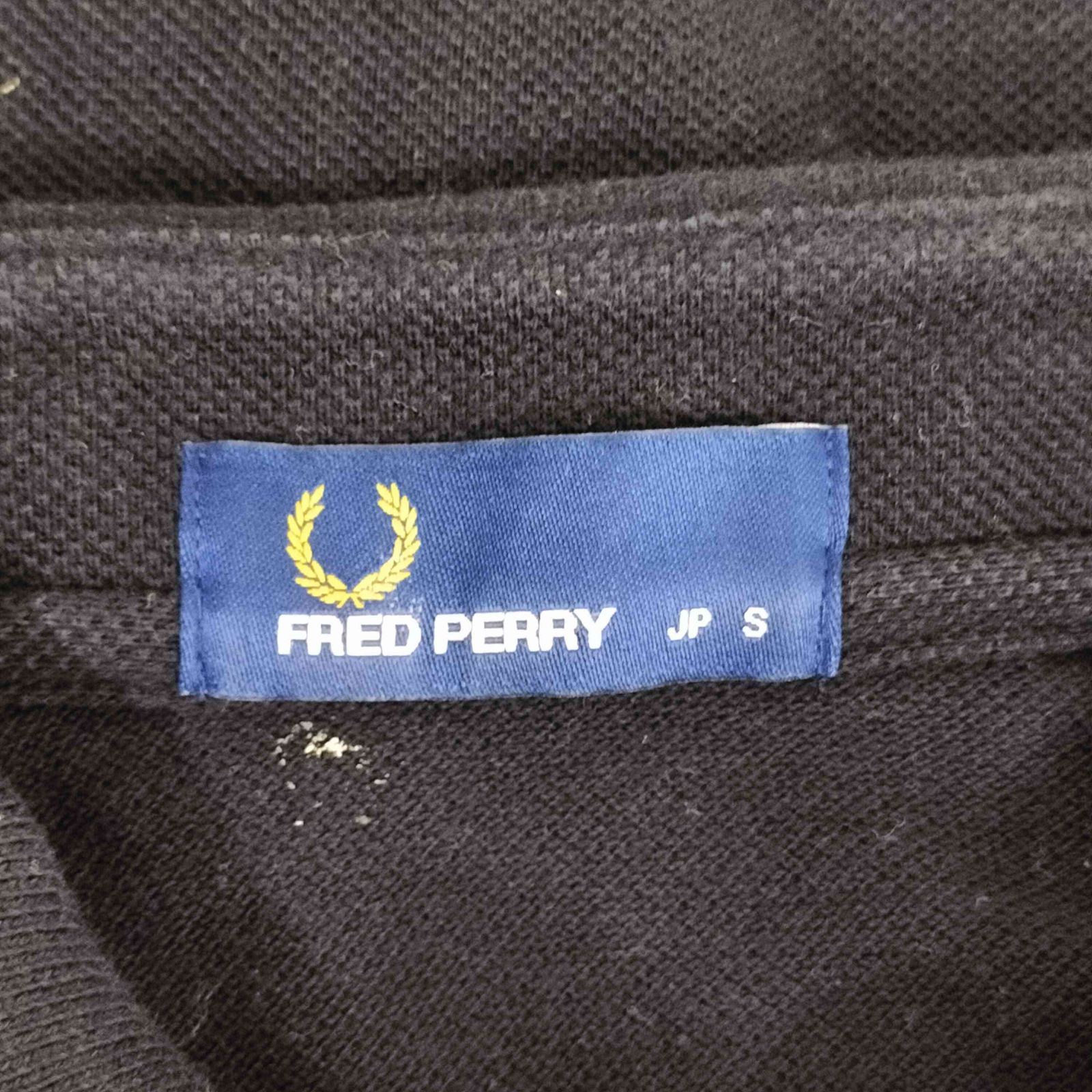 フレッドペリー FRED PERRY 月桂樹 ロゴ刺繍 フロントストライプ S/S