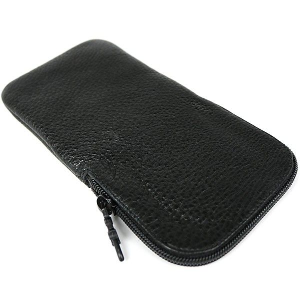 CHROME HEARTS クロムハーツ アイウェアケース ダガージップ クロスパッチ ソフトケース 眼鏡ケース 黒 101250