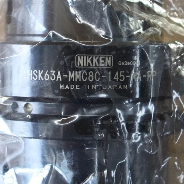  NIKKEN|日研 HSK 63 A-MMC 8 C-145-AA-RP ミニミニチャック アドバンストアルファ ホルダ 切削 切断 穴あけ
