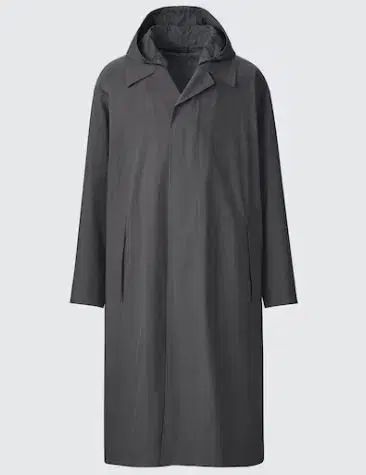 L UNIQLO U 24 FW オーバーサイズ シングルブレスト コート