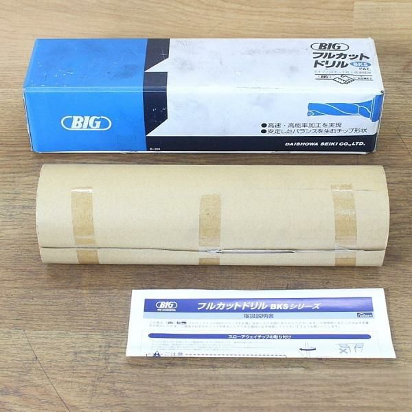 大昭和精機|BIG φ44.0 mm ST 40-BKS 440-132 L フルカットドリル トライゴン スローアウェイドリル