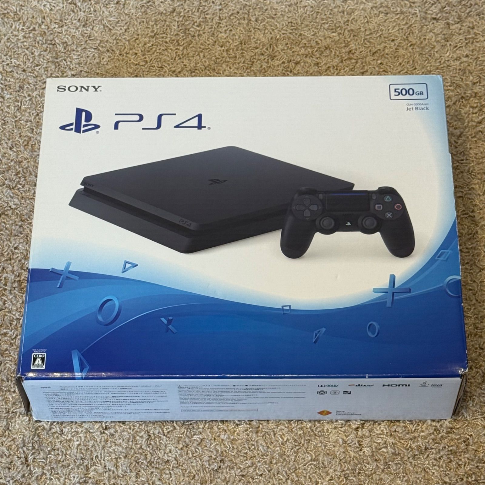 12 013 PS 4 本体 CUH 2000 A ブラック き