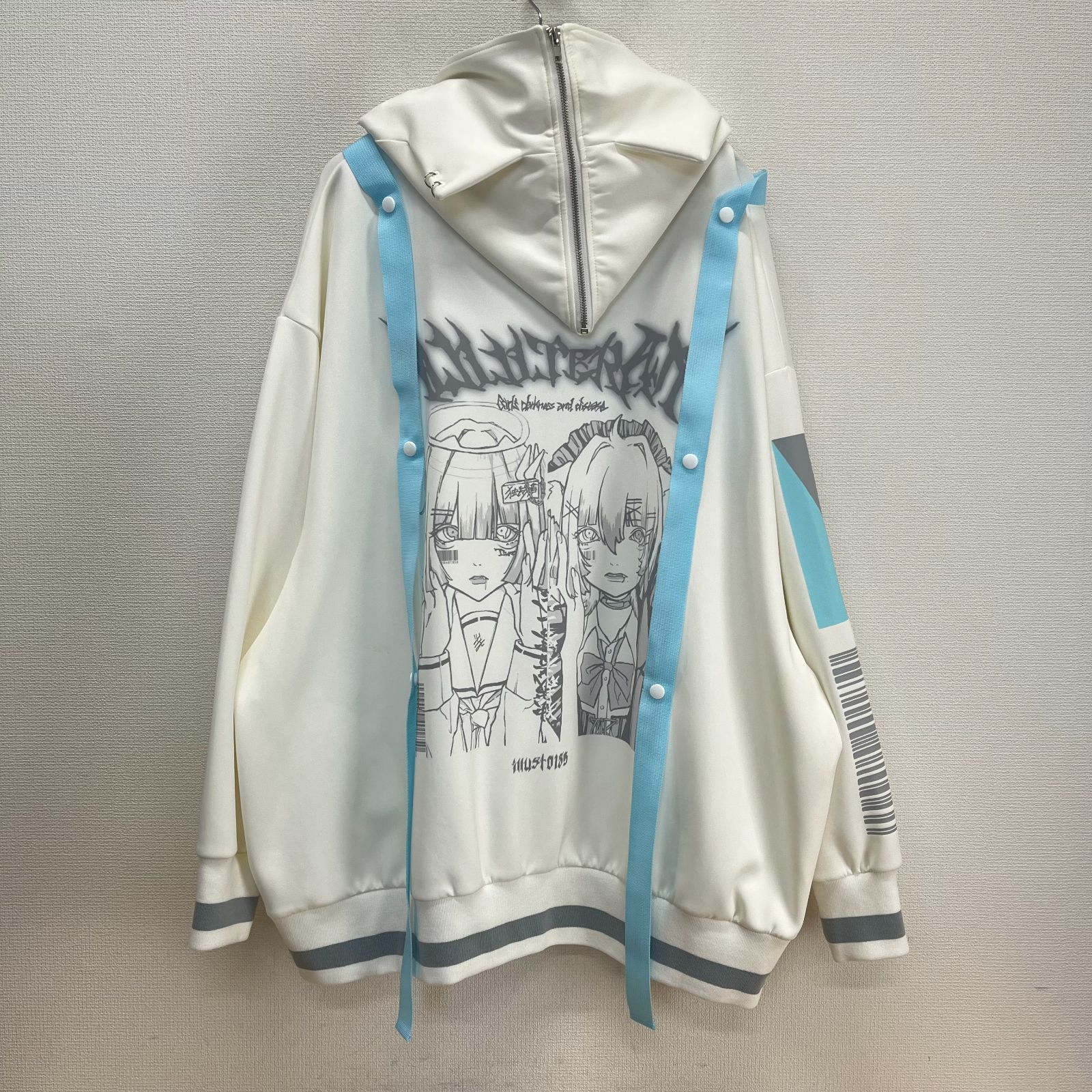 ililil イルイルイル 独裁者0185 てらじ ネコ耳 フーディ パーカー ililil イルイルイル IL22-Z05 てらじ 独裁者0185セーラーにゃんこぱ