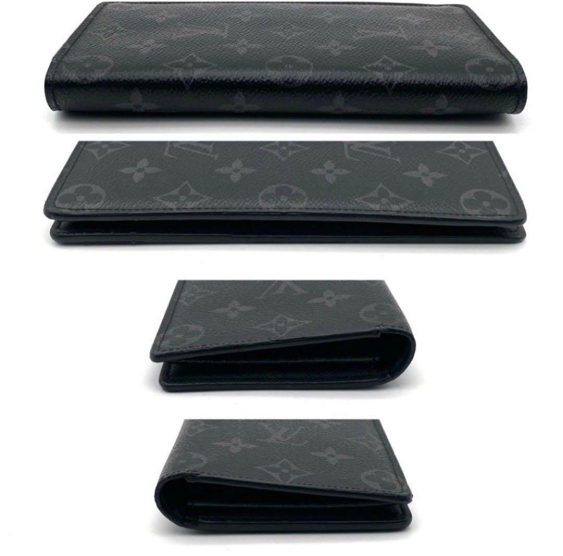 ルイヴィトン モノグラム エクリプス ポルトフォイユ ブラザ 長財布 二