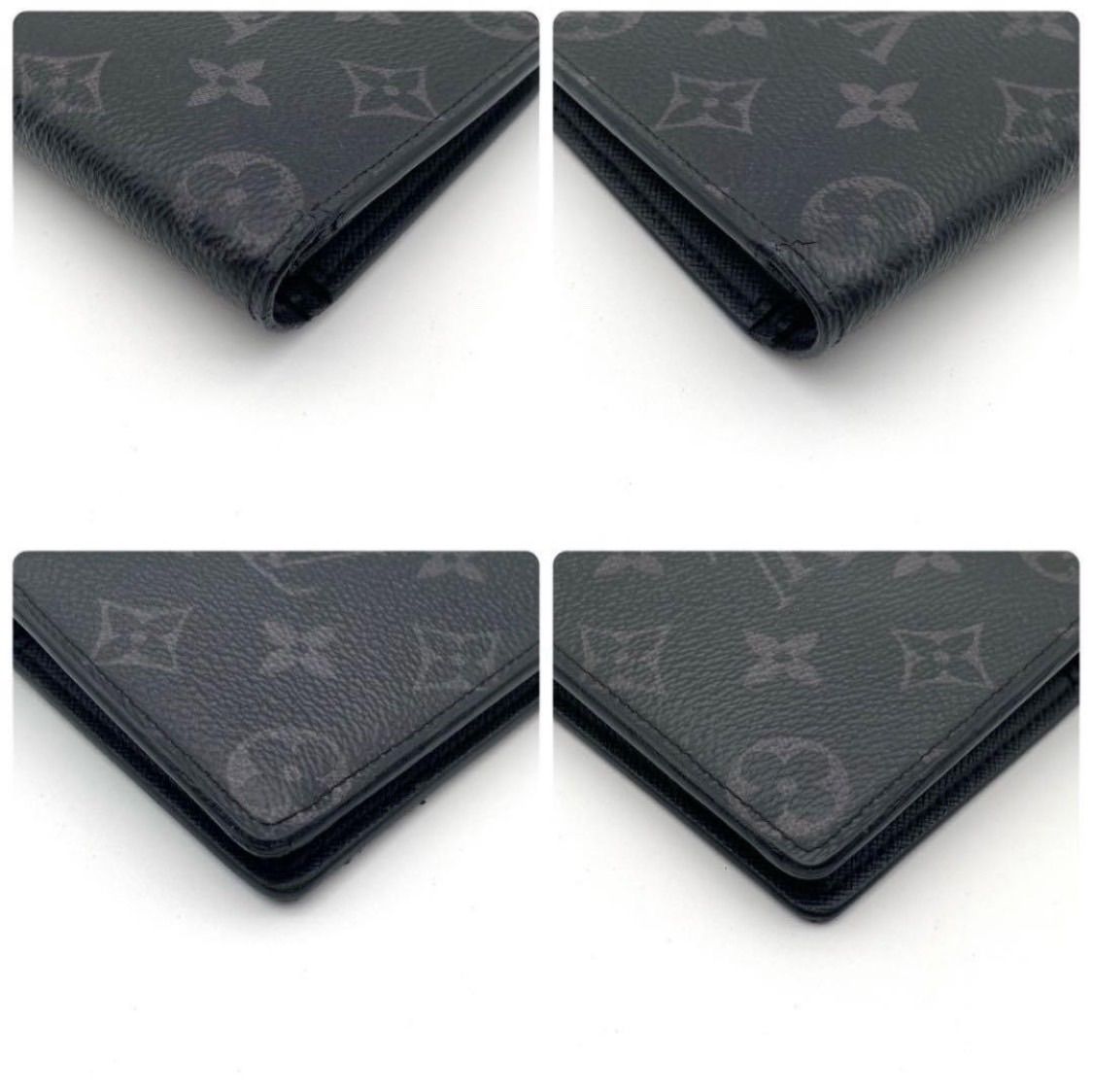 ルイヴィトン モノグラム エクリプス ポルトフォイユ ブラザ 長財布 二