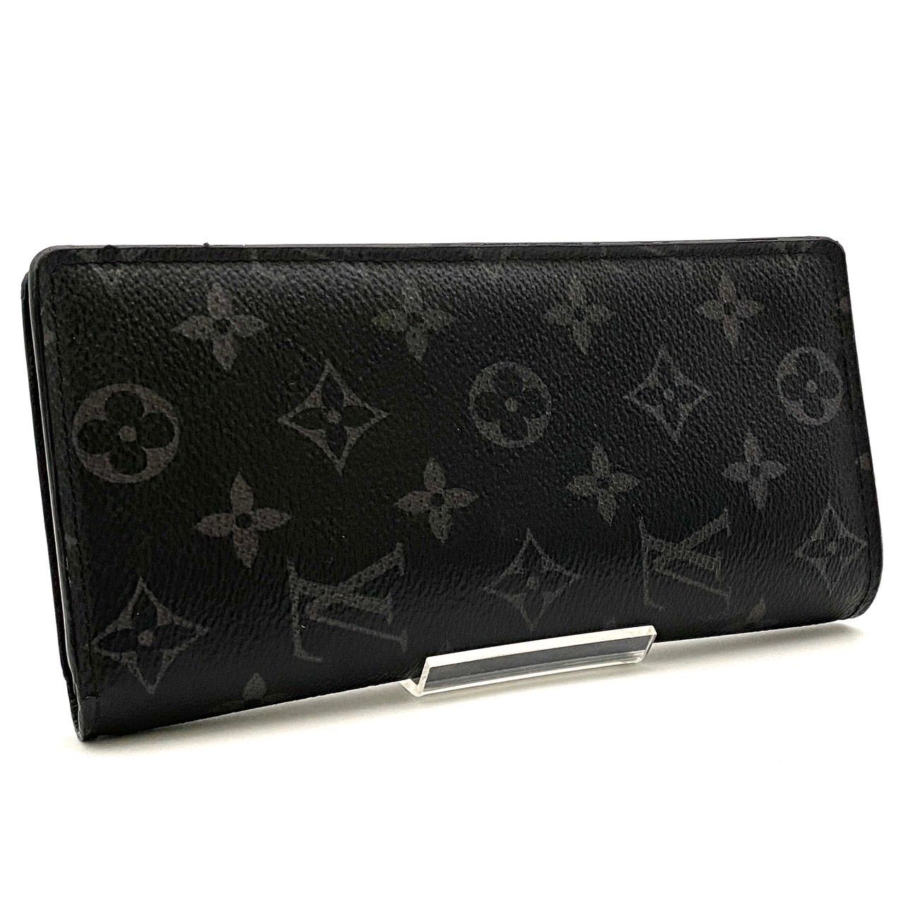 ルイヴィトン モノグラム エクリプス ポルトフォイユ ブラザ 長財布 二
