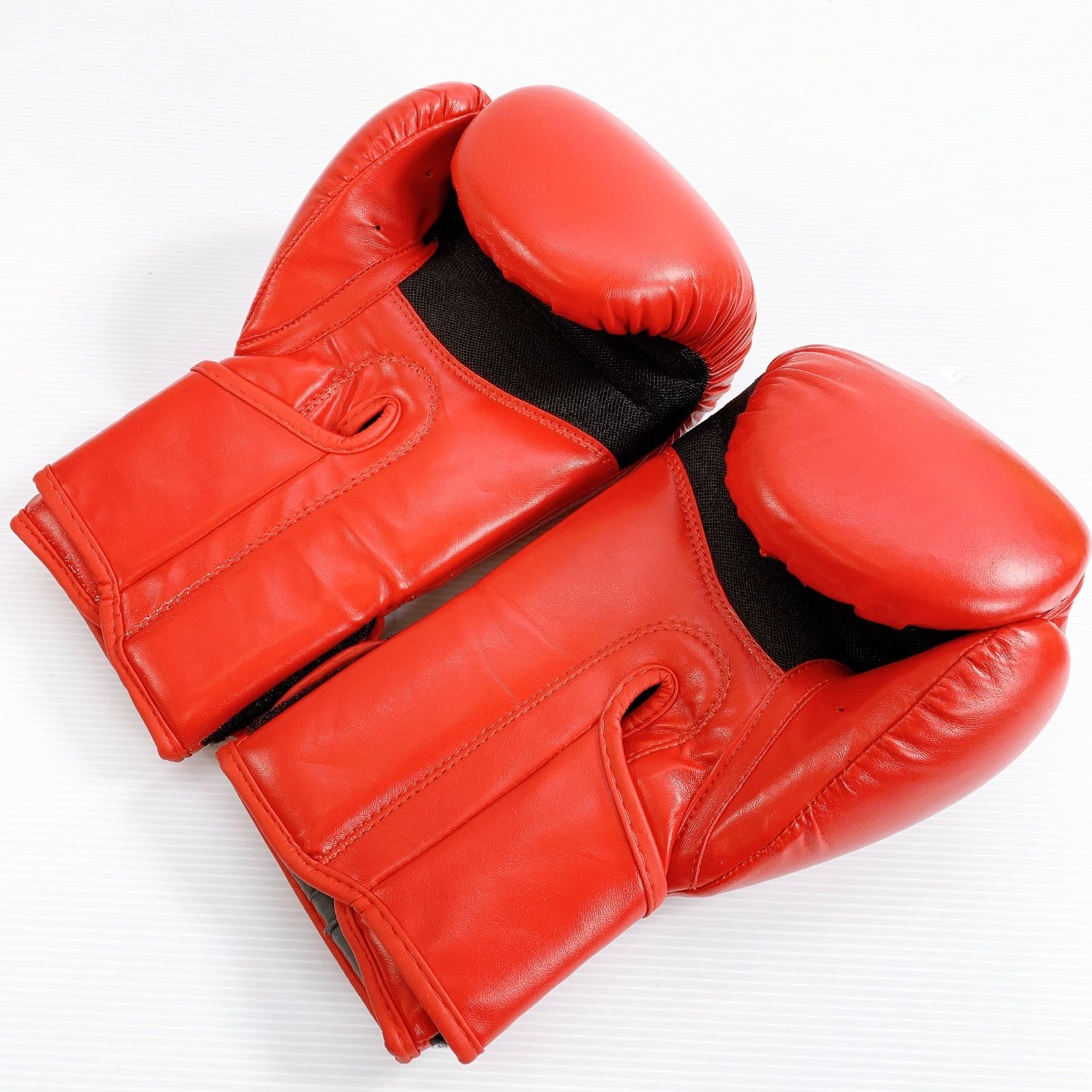 H-239 9ROUND ボクシンググローブ まとめ売り レッド／グリーン 使用感