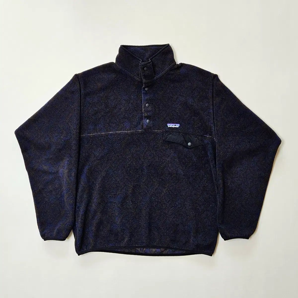 M パタゴニア シンチラ フリース アズテック パータン ネイビー