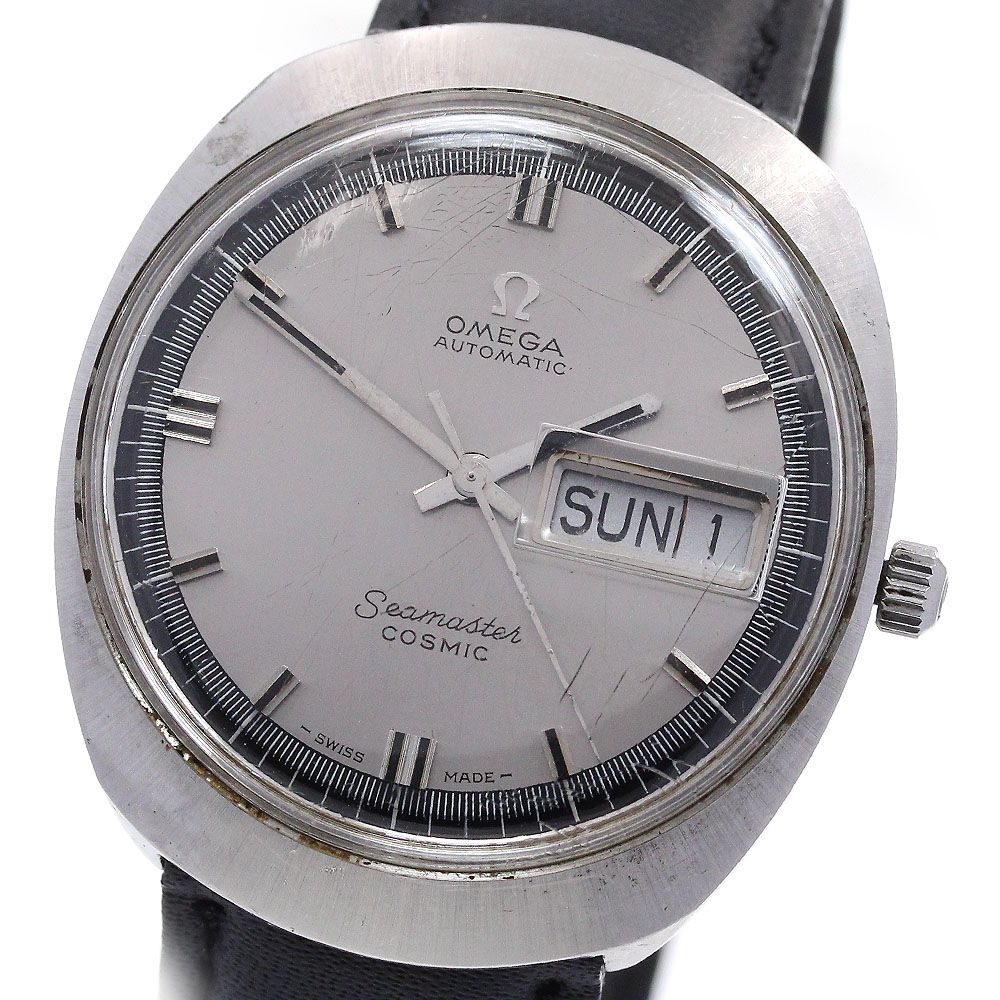 訳ありオメガ OMEGA シーマスターコスミック デイデイト 自動巻き