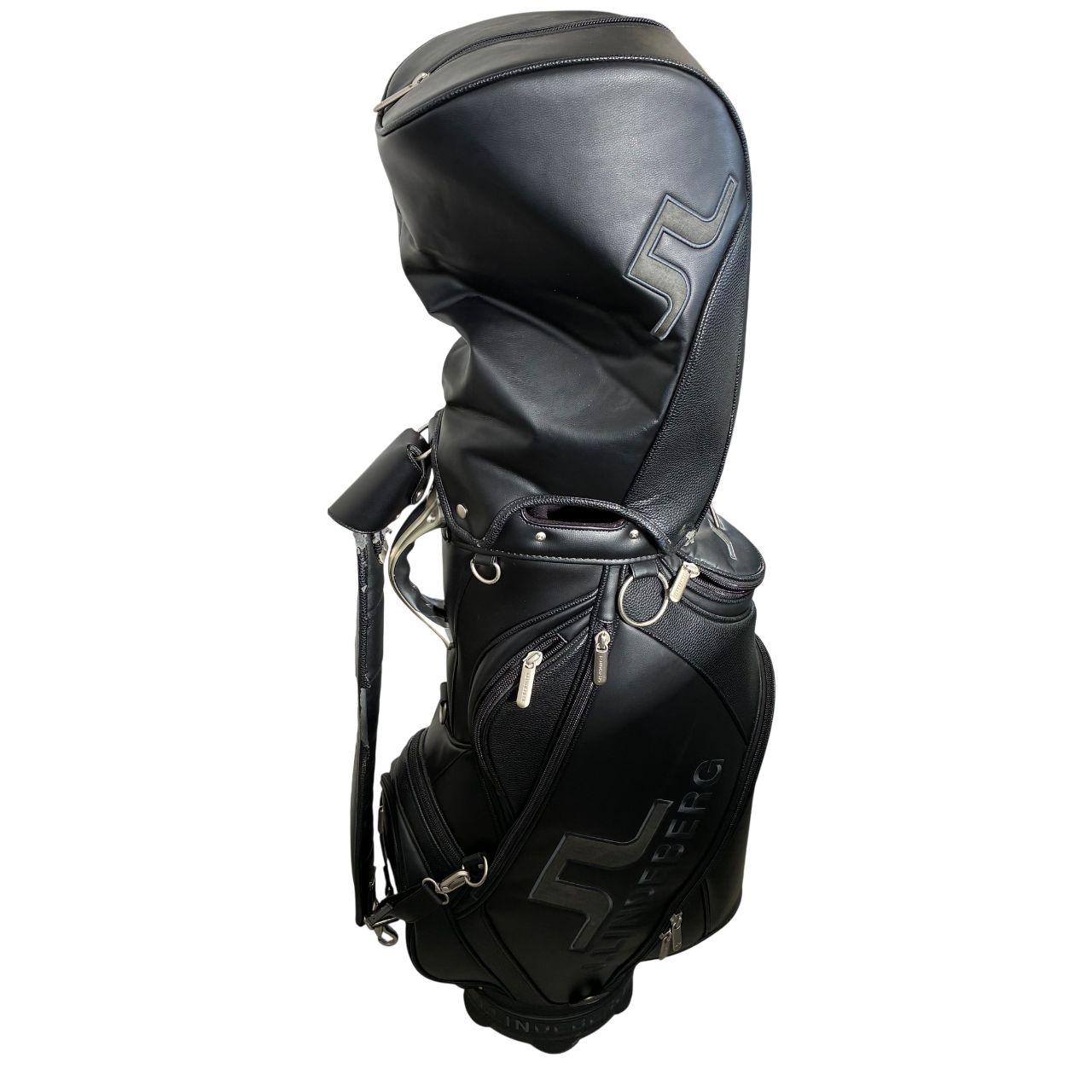 ☆J.LINDEBERG ジェイリンドバーグ ゴルフ キャディバッグ ブラック