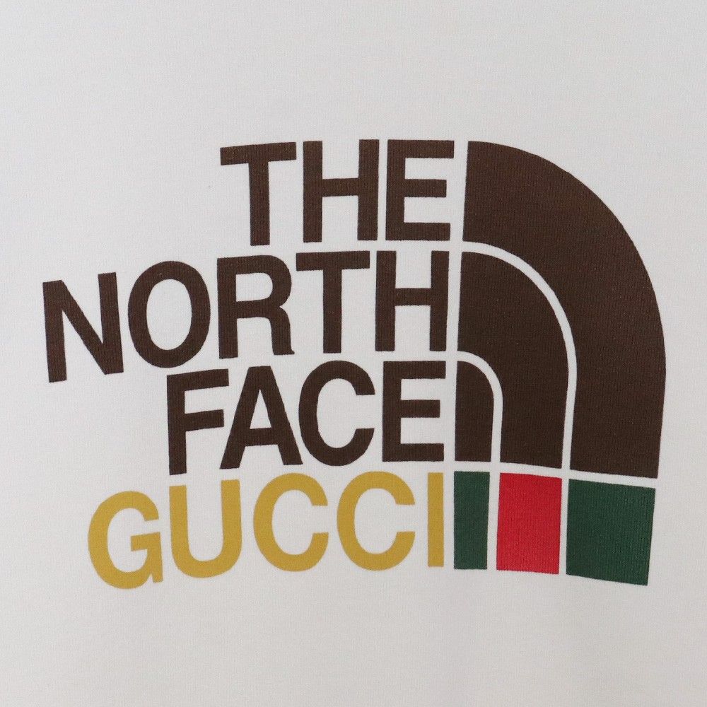 GUCCI × THE NORTH FACE コラボコットンロゴスウェット トレーナー S