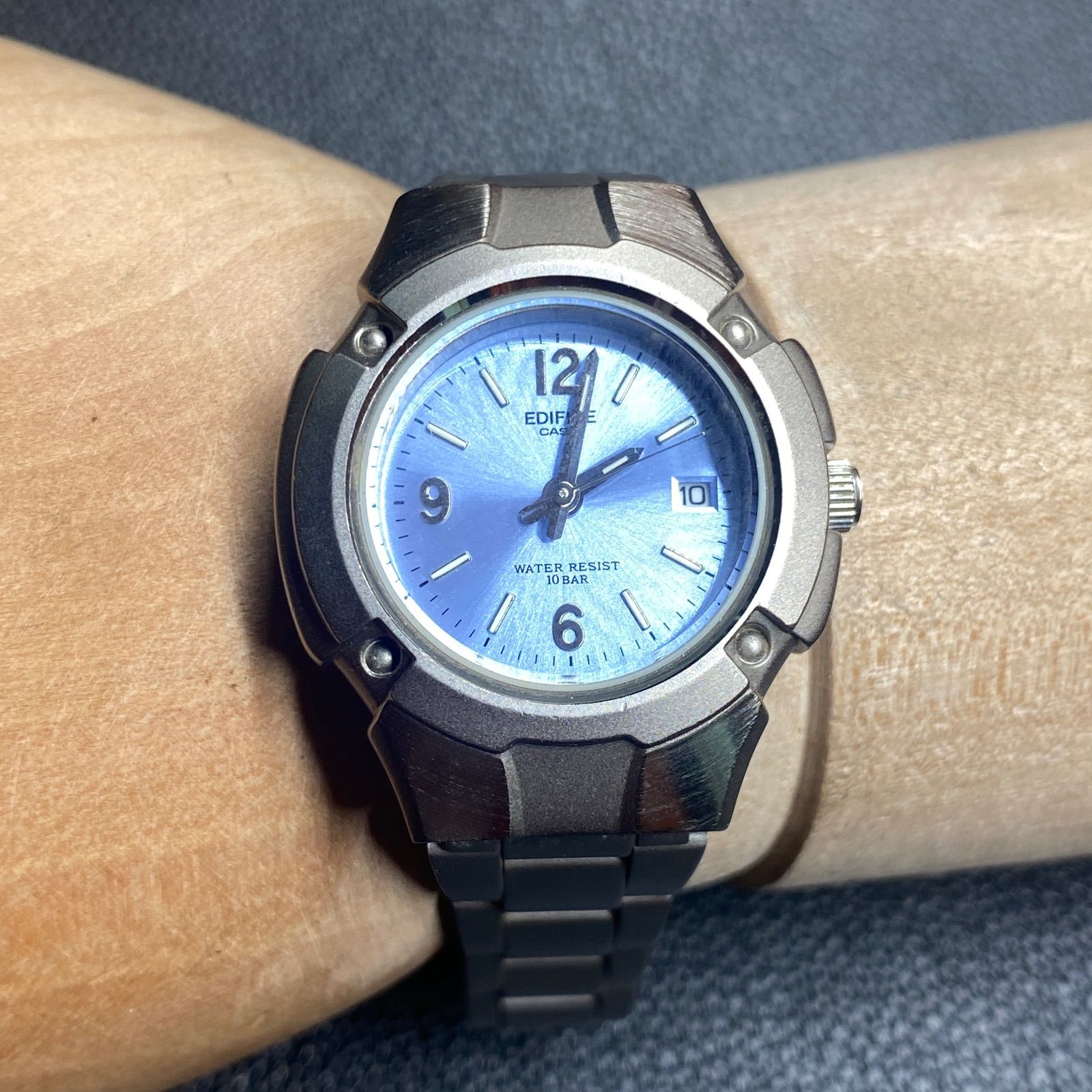 カシオ CASIO LMW-100 EDIFICE エディフィス レディース アナログ 