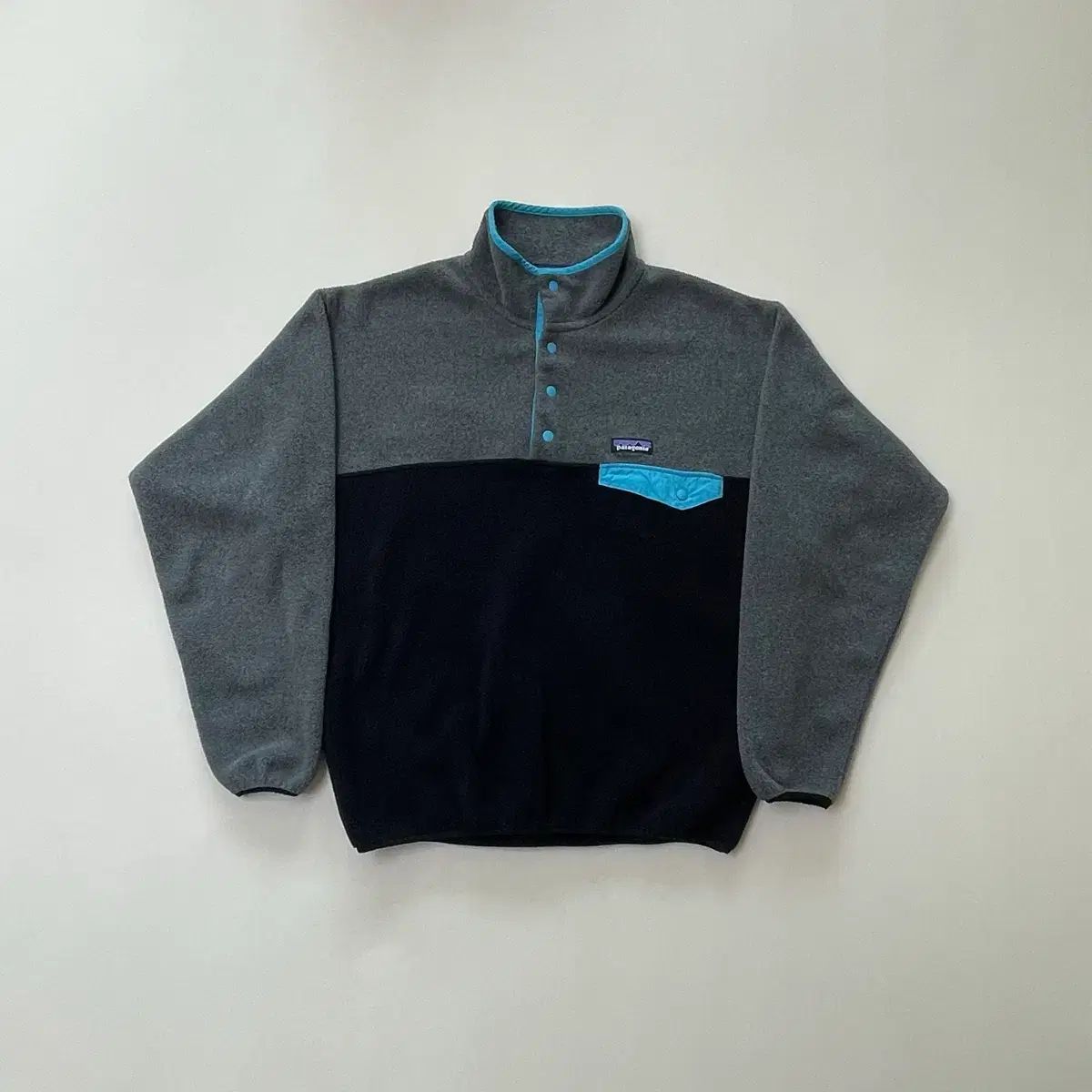 M パタゴニア Synchilla シンチラ フリース グレー ブラック