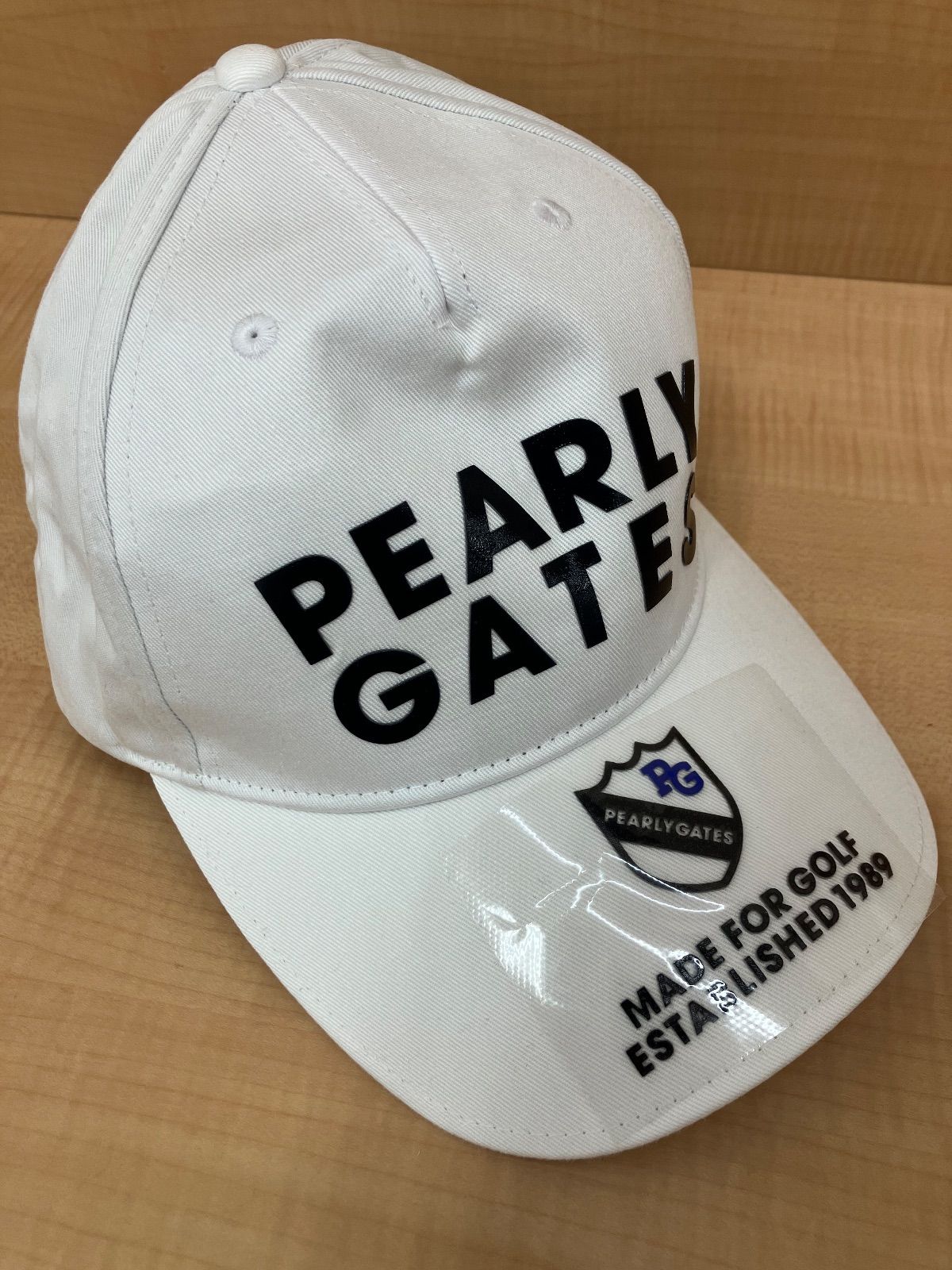 GF1 パーリーゲイツ PEARLY GATES キャップ ホワイト系 【新品・タグ