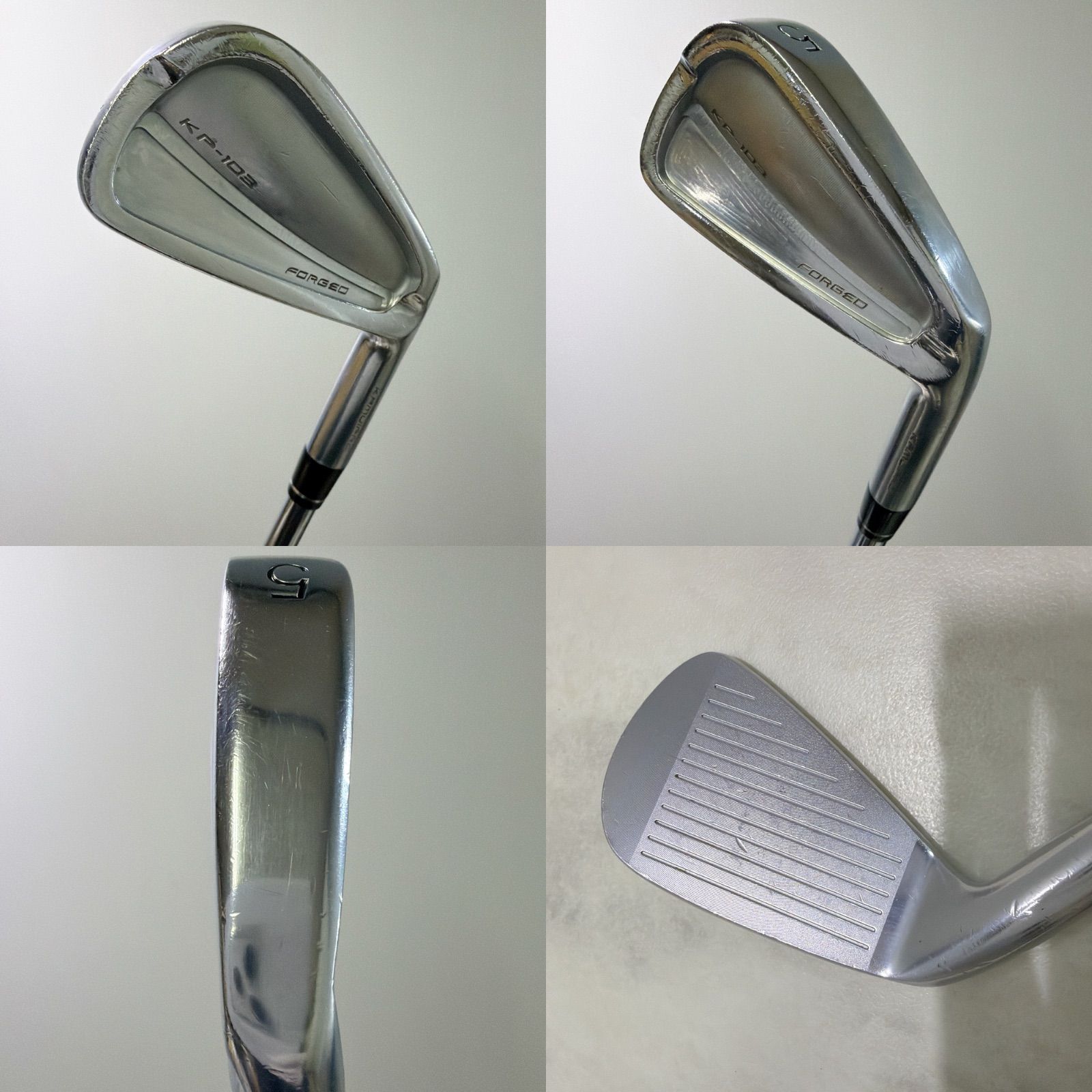 新品グリップ カムイ KP-103 FORGED 5番単品アイアン DG 95 R300 