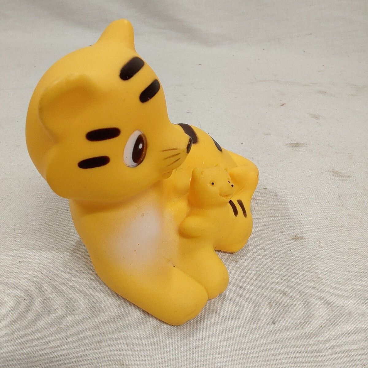 トラ親子 貯金箱 ムツゴロウ 全農 トラ 虎 ソフビ 昭和レトロ 置物
