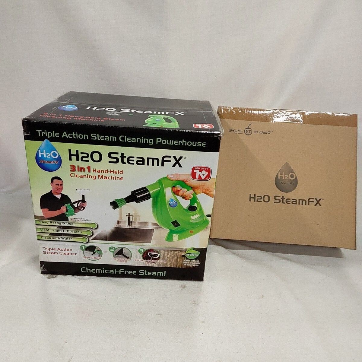 H2O スチームクリーナー FX SteamFX H2OスチームFX クリーニングセット