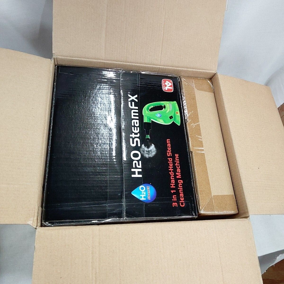 H2O スチームFX　新品 Amazon | 【正規品】H2OスチームFX 8点デラックスセット (グリーン