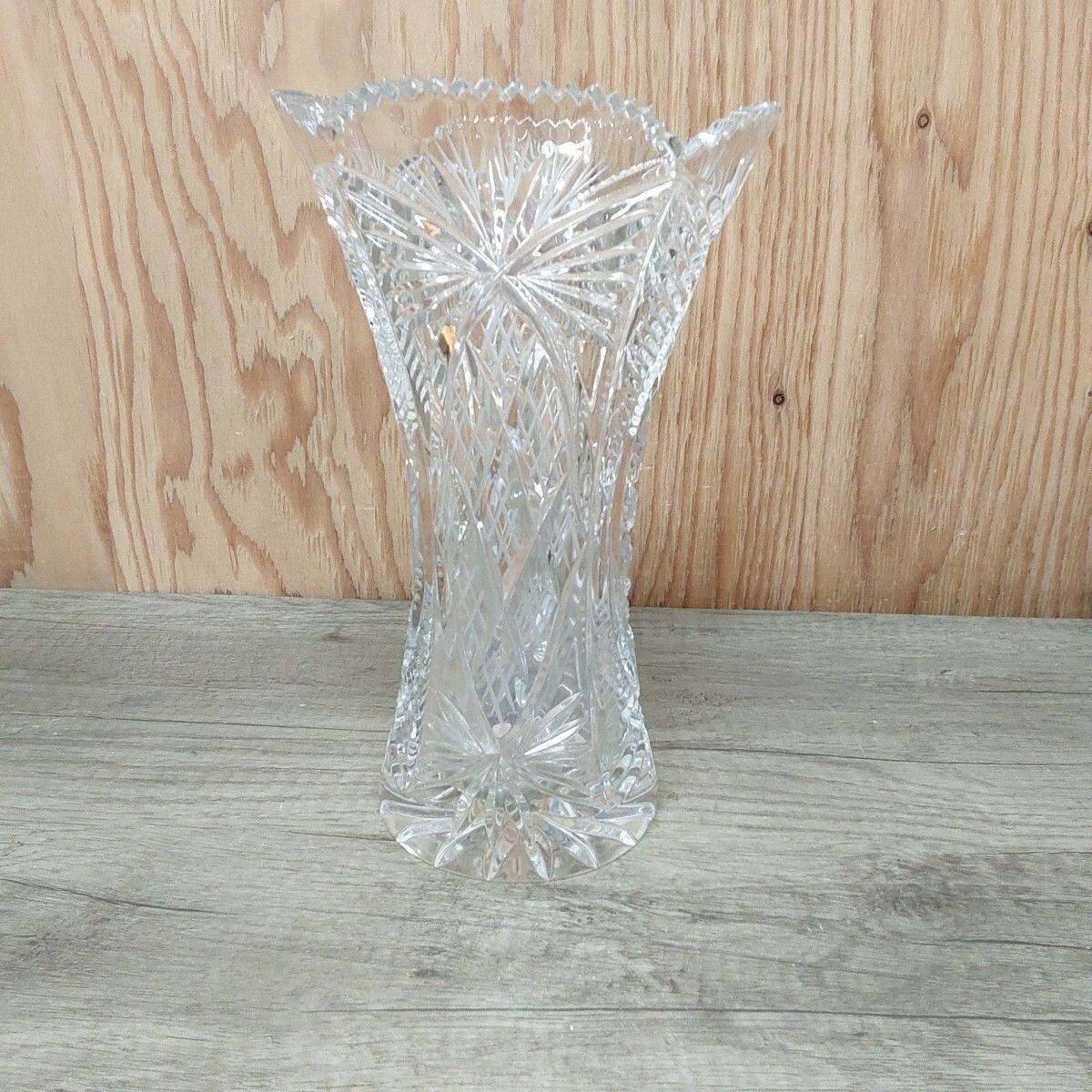 HOYA 花瓶 クリスタル ガラス クリスタルガラス 花入 置物 花器