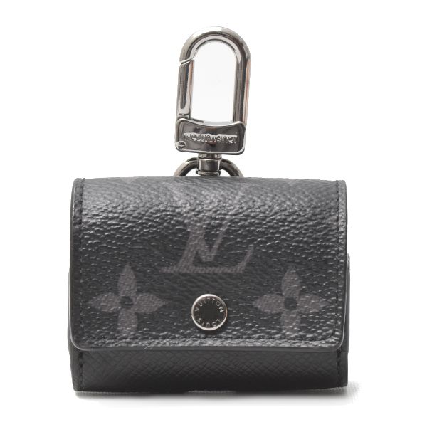 ルイヴィトン LVイヤホンポーチ イヤホンケース モノグラムエクリプス