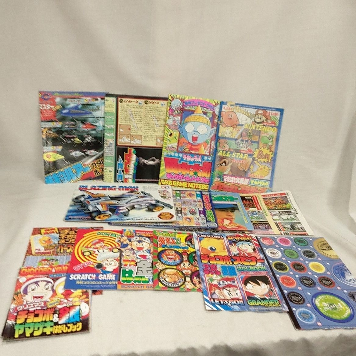 コロコロコミック 付録 セット ポスター 6枚 下じき2枚 小冊子8冊