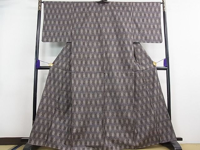 平和屋本店＃極上 伝統工芸士 永長洋一 本場大島紬・道中着セット 十八算 12マルキ 泥染 古典の文字 永長織物 証紙付き 逸品 未使用 kh1788 期間限定セール30％off＃極上 伝統工芸士 永長洋一 本場大島紬・道中着