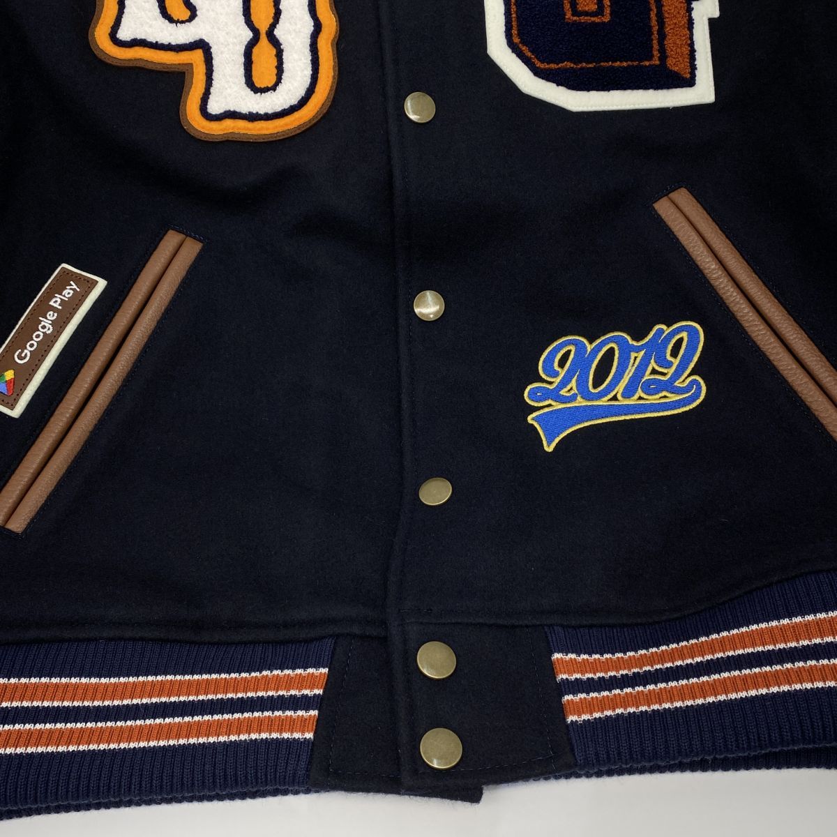 BEAMS DESIGN ビームス Googleplay オリジナルバーシティジャケット